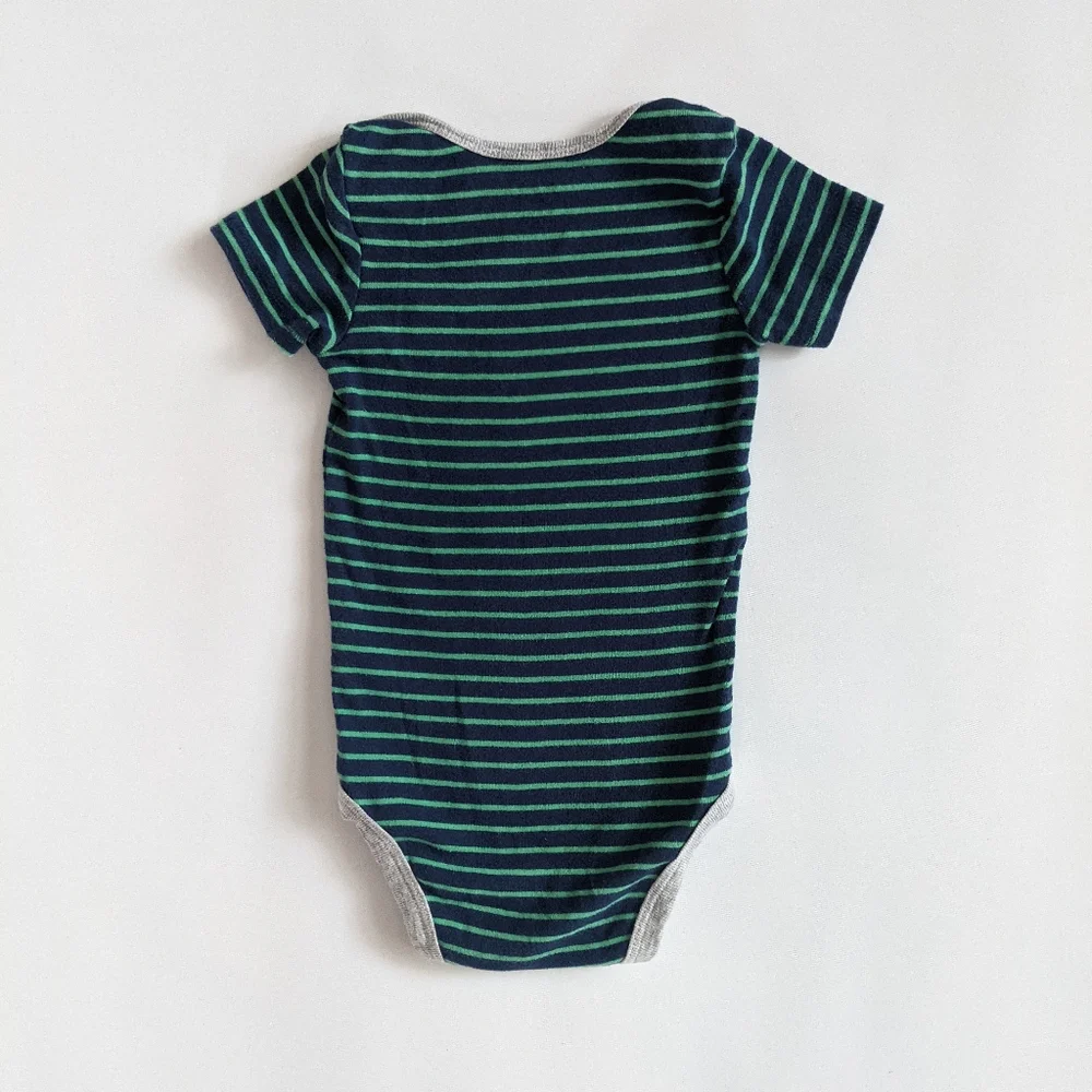 Carter's Bundle of Striped Short Sleeve Bodysuits